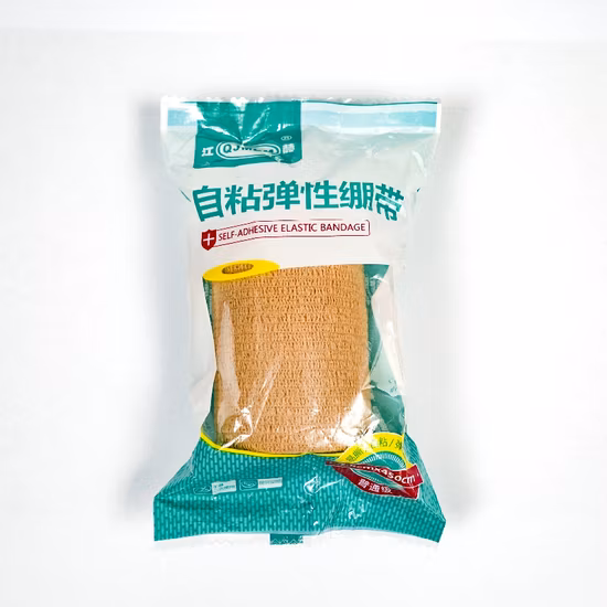 Skin Color Non Woven Fabric Cohesive Elastic Bandage